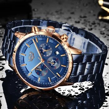  LIGE Nou Mens Militare Ceas Sport Casual Fashion Impermeabil Cuarț Ceas Barbati Top Brand de Lux Ceas Cronograf Reloj Hombre