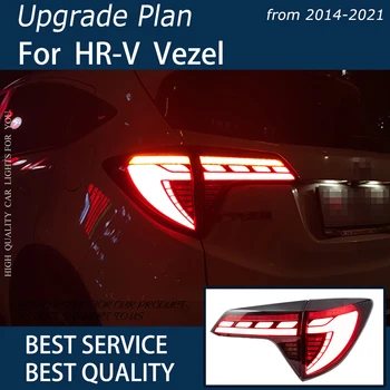  Lumini auto Pentru Honda Vezel HRV-2021, HR-V, LED-uri Auto Stopul de Asamblare Upgrade Secera Design Dinamic Lampă de Semnalizare Accesorii