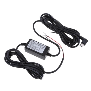  Masina Dash Cam Hardwire Kituri 8/36V la 5V 3A cu Mini USB Plecat Capul Cablu Adaptor de Alimentare