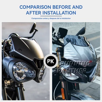  Motocicleta Parbriz, Parbriz Deflector de Vânt Ecran Pentru Street Triple S660 S 660 765 S RS R 765RS 765R 765S 2020 - 2022