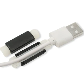  Mult Culorile Cablu de Date Protector Capac de Protectie Casti Cablu Bobinator pentru Cablu de Încărcare USB Căști Linie Manșon de Protecție