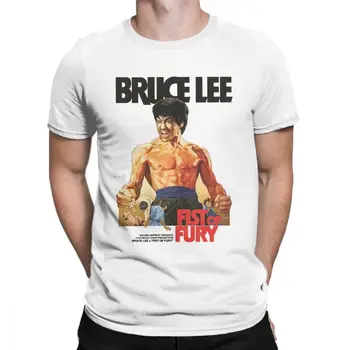  Oamenii Pumnul Furiei Bruce Lee Tricou Dragon Film Kung Fu, Karate China Topuri De Bumbac Cu Maneci Scurte Tee Shirt New Sosire T-Shirt