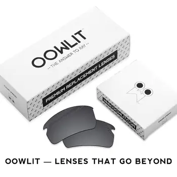  OOWLIT Polarizat Lentile de Înlocuire pentru Oakley Batwolf OO9101 ochelari de Soare