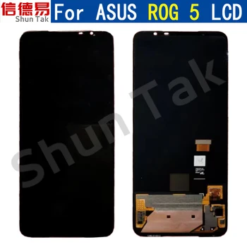  Original AMOLED Pentru ASUS ROG Telefon 5 ZS673KS Display LCD Touch Ecran Pentru ASUS ROG Telefon 5 ZS673KS LCD