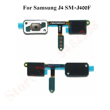  Original Pentru Samsung Galaxy J4 J400F SM-J400F Acasă buton Înapoi Senzor Flex cablu tasta de meniu conector