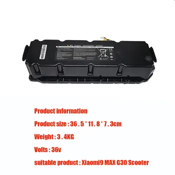  Originale de inalta calitate speciale pentru baterie xiaomi Ninebot G30 G30LP scuter electric 36V baterie reale 10000MAH 20000