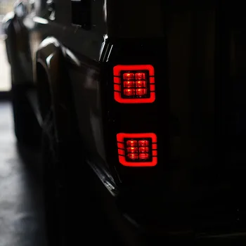  Pentru Toyota Land Cruiser LC76 optic spate Semnal de Semnalizare LED Înnegrite de Funcționare Stopuri LC76 Stop Modificarea