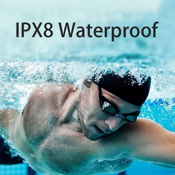  Pentru Xiaomi Conducție Osoasă Căști Cască Bluetooth Wireless Waterproof IPX8 Înot MP3 Player cu Memorie de 32GB
