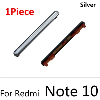  Pentru Xiaomi Redmi Nota 9 9 Pro Nota 10 Pro Parte Tasta Power +Butonul de Volum de Înlocuire Pentru Redmi Nota 10