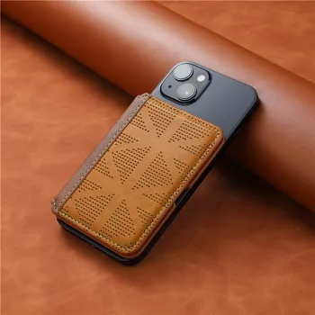  Piele PU de Afaceri Mobil Suport Card pentru iPhone 13 Pro Max pentru Gadget-uri Samsung Smartphone Stand Pouch Pungă de Caz Suporte Celular