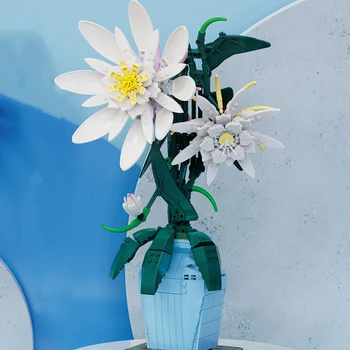  Planta de Ghiveci Crizantema Crescut Bloc Osmanthus Cărămizi Jucarii pentru Fete Cadouri Decor Acasă Buchet de Flori Epiphyllum Blocuri