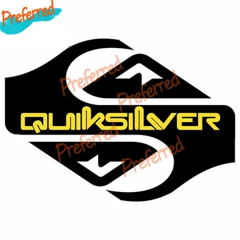  Quiksilver Logo-ul Auto de Camion Decal Materialul Anime Bara de protecție Impermeabil Rulota din PVC Autocolant Auto KK 13*10cm Vinil Auto Decor