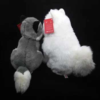  Realiste Samoyed Jucării Umplute Husky Siberian Jucării De Pluș Simulare Câine Cățeluș De Pluș Animale De Jucărie Cadouri Pentru Copii