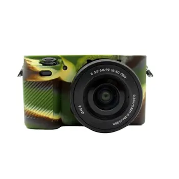  Silicon Armor Camera Pielii Caz Corp Capac Protector pentru Sony A6000 aparat de Fotografiat Digital ILCE-6000