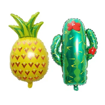 Simulare De Fructe Balon Cactus Ananas, Pepene Verde Avocado, Capsuni Balon Petrecere De Carnaval Mall Decorare Joc Balon