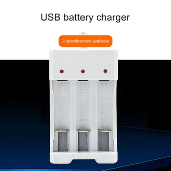  Sloturi USB Baterie Încărcător Rapid de Încărcare de Scurt-Circuit de Protecție AAA și AA Baterie Reîncărcabilă Stația de Înaltă Calitate