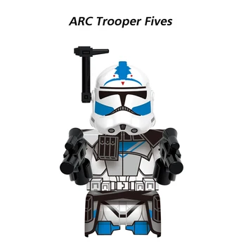  Soldatul ARC de Cinci Clone Trooper Vânzator Bloc Wolfpack se Fierbe Umbra Imperial Assault Commander Sandtrooper Cărămizi de Jucărie