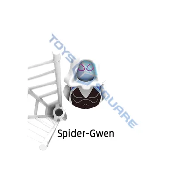  Spider-Gwen Scorpion Miles Morales Ultimate Spider Man Pivotului Green Goblin Model Blocuri MOC Cărămizi Set Cadouri Jucarii