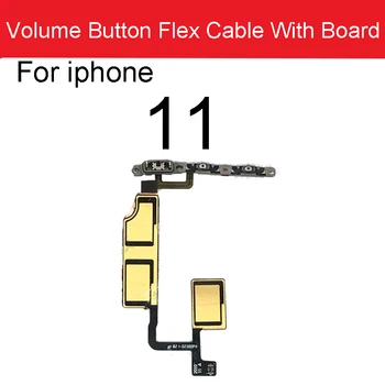  Sus/ Jos Partea Volum Buton Cheie de Flex Cablu Panglică Cu Bord Pentru iPhone 11 A2111 A2221 A2223 Piese de schimb