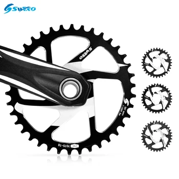  SWTXO GXP Foaia Rotunda de 3mm, 6mm Bicicleta Coroana Compatibil pentru SHIMANO SRAM 32 34 36 38t Dinte roata De Munte Biciclete MTB