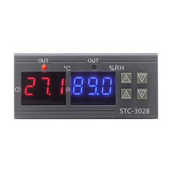  Termostat Digital Higrostat Temperatura Umiditate Controller AC 110V-220V DC12V Regulator de Încălzire, de Răcire, de Control STC-3028
