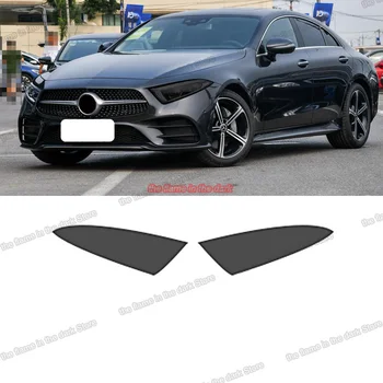  TPU Transparent Mașină Neagră Faruri Folie de Protecție autocolant pentru Mercedes Benz cls class c257 2020 2019 2018 anii 2012-2017 c218
