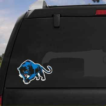  Tri Mishki 18.7*13cm Blue panther print colorat masina Decalcomanii autocolant Accesorii de animale de pe Masina Autocolant auto araba aksesuar HZX433
