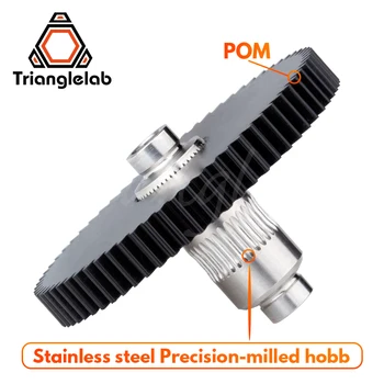  Trianglelab Tatan Extruder din oțel Inoxidabil de Precizie-albit hobb de înaltă calitate Tatan Extruder nou metal gear Hobb EXtruder de Viteze
