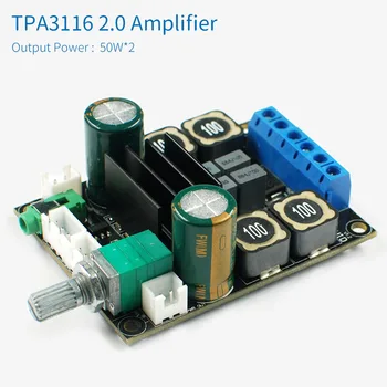  UNISIAN TPA3116 2.0 bord Amplificator TPA3116D2 Dual Canal clasa D digital audio amplificatoare de Putere pentru acasă audio amp sistem