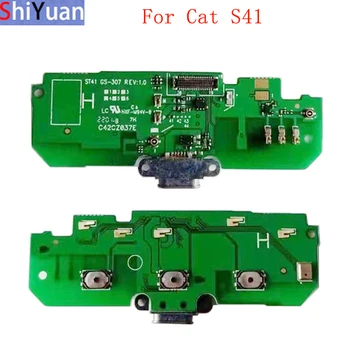  USB Port de Încărcare Conector Placa de Cablu Flex Pentru Pisica S41 Conector de Încărcare Modul Piese de schimb