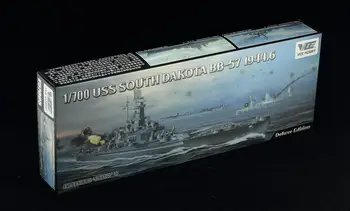  VEE HOBBY E57005 1:700 Scară USS SOUTH DAKOTA BB-57 1944.6 DELUXE EDITION Model de Kit