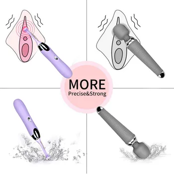  Vibratoare Eroting pentru Femei punctul G, Clitorisul Stimulator Adult Masturbari Mini Magnetic de Înaltă Frecvență Vibratoare Jucarii Sexuale Magazin