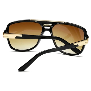  XaYbZc Design de Brand pentru Bărbați ochelari de Soare Vintage sex Masculin Pătrat Ochelari de Soare de Lux Gradient de ochelari de soare UV400 Nuante gafas de sol hombre